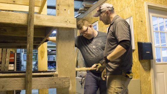 Woodworking Program helps Adults with Developmental Disabilities